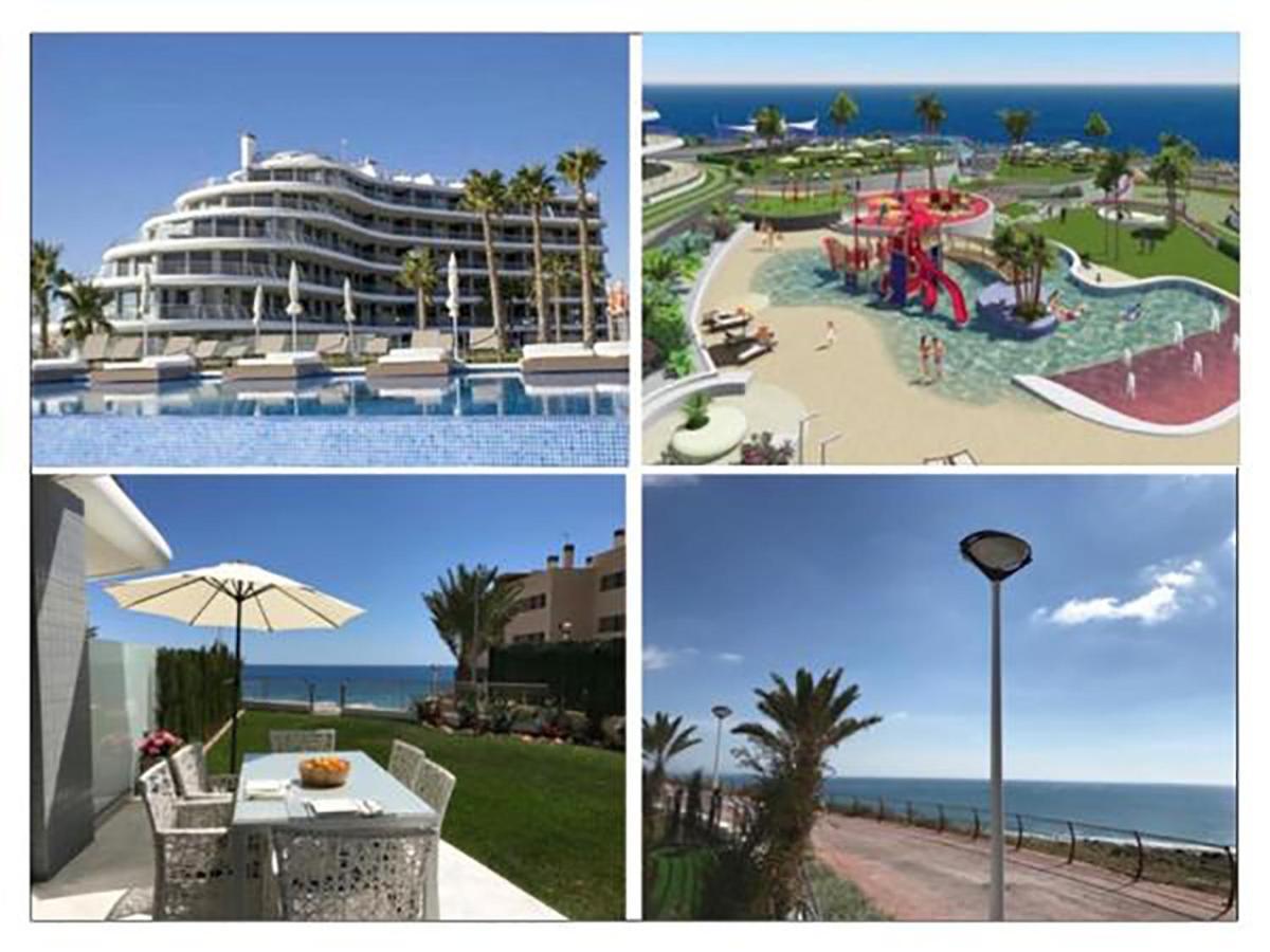 Infinity Luxury Sea View Apartment With Private Garden Arenales del Sol Esterno foto